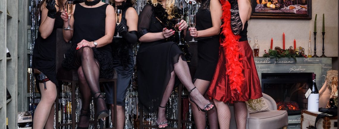 Встреча друзей в винотеке