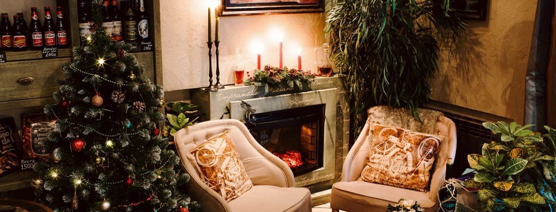 уютное место в винотеке