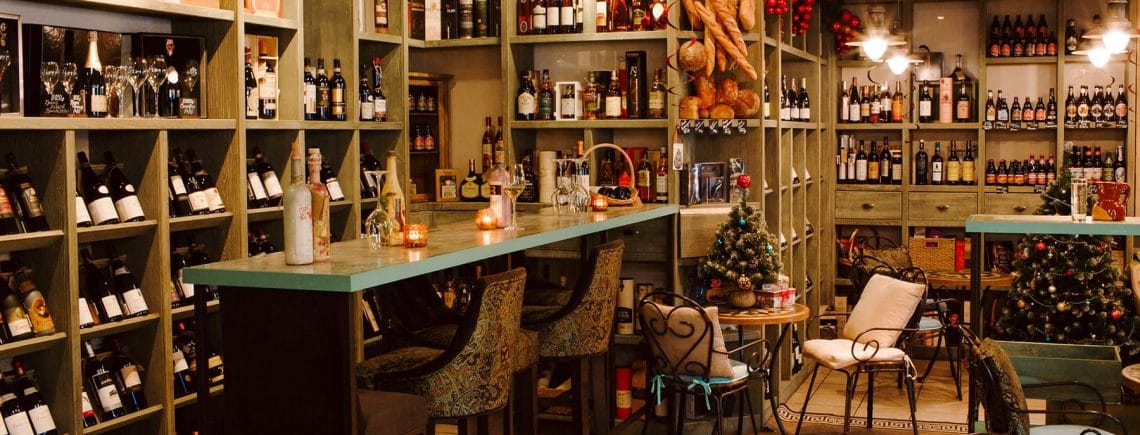 зал в винотеке Classico