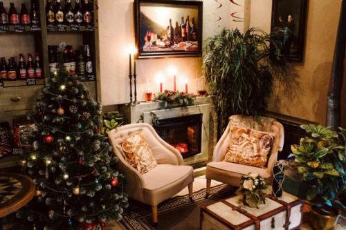 уютное место в винотеке