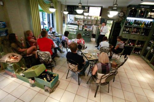 встречи на фестивале винных баров